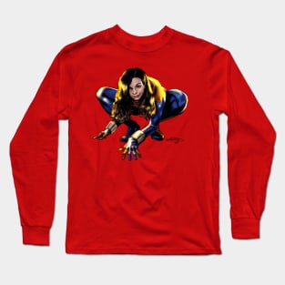 Arachnid gal Long Sleeve T-Shirt